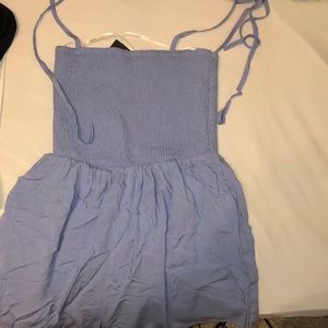 Never worn Forever 21 blue romper